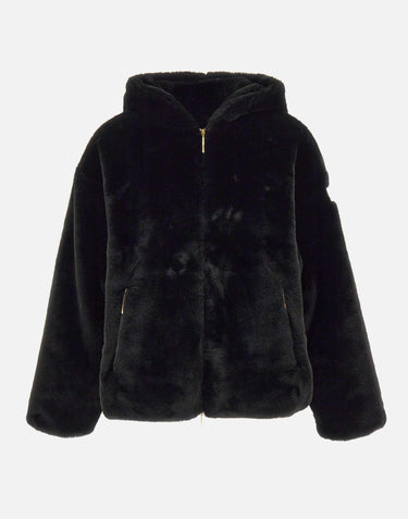 Pelliccia ecologica con cappuccio LJXA0039033588 001 TATRAS 