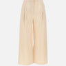Pantaloni crop in tela ramié 2616131012600 060 MAX MARA STUDIO 