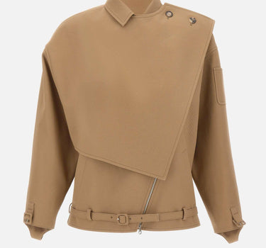 Giacca trench corta 226CBL358CO0134 1156 COURREGES 