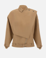 Giacca trench corta 226CBL358CO0134 1156 COURREGES 