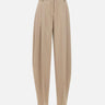 Pantaloni "Tracy" in satin T170471C TNP229GREIGE THE ANDAMANE 