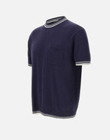 Maglia in seta a maniche corte A023F600 0001 PAOLO PECORA