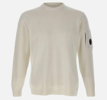 "Cotton Chenille Crewneck Sweater" 19CMKN017A 005558G103 C.P. COMPANY 