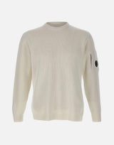 "Cotton Chenille Crewneck Sweater" 19CMKN017A 005558G103 C.P. COMPANY 