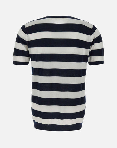 T-shirt in filato di cotone 102221 638 KANGRA 