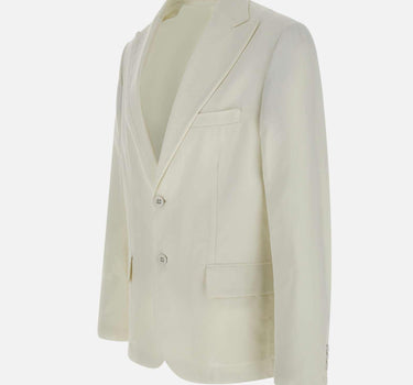 Blazer in cotone e lyocell L031 51271102 PAOLO PECORA 