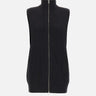 Gilet in lana con zip S52FB0106 M13286900 MM6 MAISON MARGIELA 