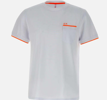 "Small stripes fluo t-shirt" T35124 01 SUN68 