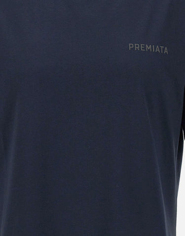 T-shirt  in cotone PA1019 BLUE PREMIATA 