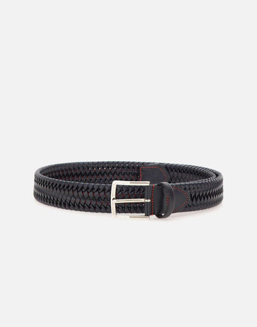 Cintura in pelle 105AP4512AI NAVYRED ATHISON 