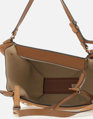 Borsa a spalla "Bloom" BS12376 CMBRCCARAMEL GIANNI CHIARINI 