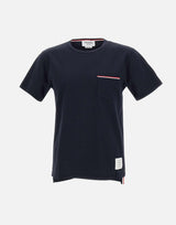 T-Shirt "SS Pocket Tee" in cotone MJS010A 01454415 THOM BROWNE 