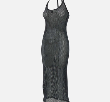 "Holistic mesh long dress" 225JRO625JS0119 9999 COURREGES 