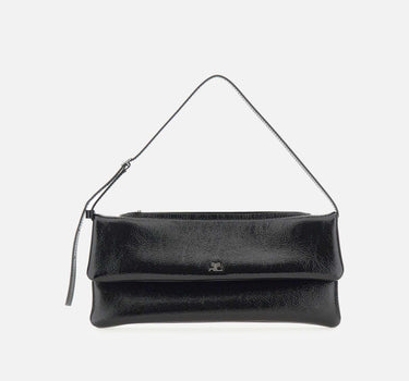 "Cuff Leather clutch" 425GSA202CR0043 BLACK COURREGES 