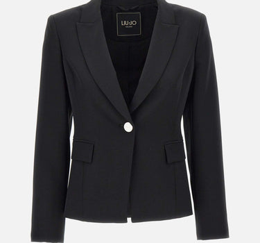 Blazer  in tessuto crepe stretch CF4410T2200 22222 LIU-JO 
