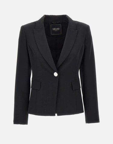 Blazer  in tessuto crepe stretch CF4410T2200 22222 LIU-JO 