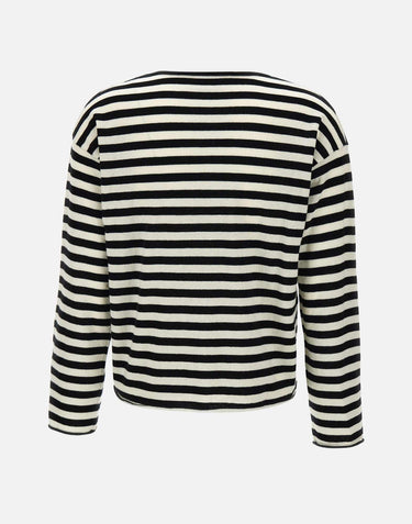 Maglia in cotone e lana K44215 1131 SUN68 