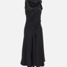 Abito con dettagli in pizzo 1226WDR007331A BLACK VICTORIA BECKHAM 