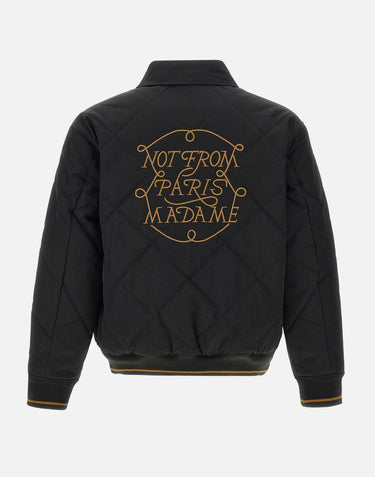 "La veste slogam tresses" JT236 PL163BLACK DROLE DE MONSIEUR 