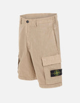 Bermuda in nylon Panama dall'aspetto naturale L100001S0069 V009A STONE ISLAND 