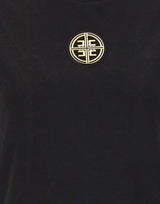 T-shirt con placca logo MA00866E2 110 ELISABETTA FRANCHI 