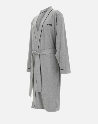 Vestaglia  "Kimono" in jersey di cotone 50469624 033 BOSS 