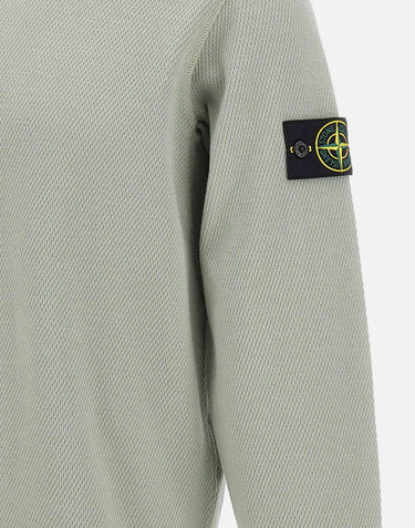 Felpa in cotone biologico a punto rete 6100011S0297 V0055 STONE ISLAND 