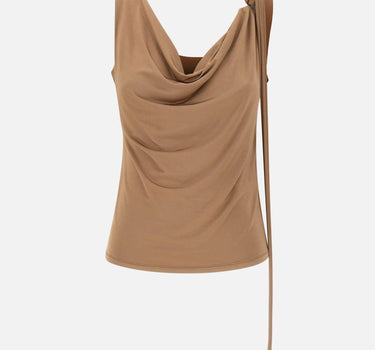 Top in jersey lucido 2C455A N0826 BLUMARINE 
