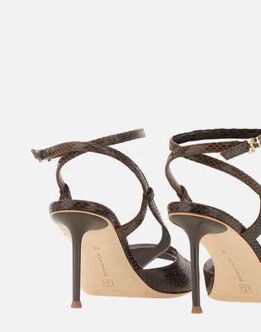 Sandali "Genny" GENNY6 PITONE SERGIO LEVANTESI 