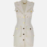 Abito in gabardina di cotone con tasconi AB92861E3 360 ELISABETTA FRANCHI 