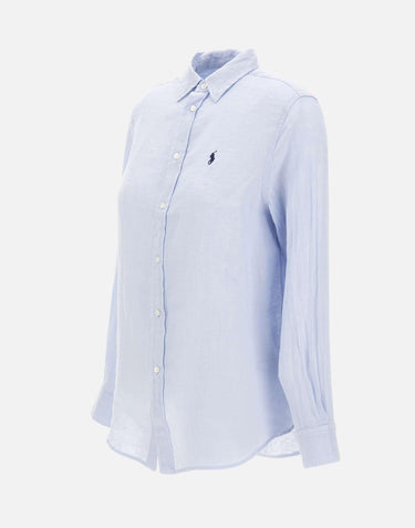 Camicia in lino 211970730 503 POLO RALPH LAUREN 