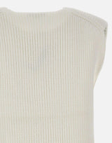 Gilet in maglia di misto cotone V182279857 137OWT VINCE. 