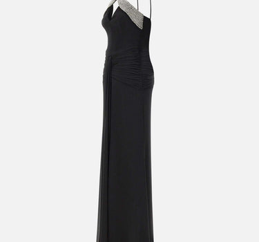 Abito lungo "Astros" 26011470 BLACK REBECCA VALLANCE 