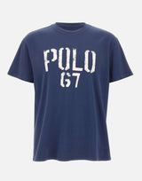 T-shirt con stampa 710B14574 001 POLO RALPH LAUREN 