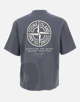 T-shirt in jersey di cotone pettinato 2100002S0365 V002D STONE ISLAND 