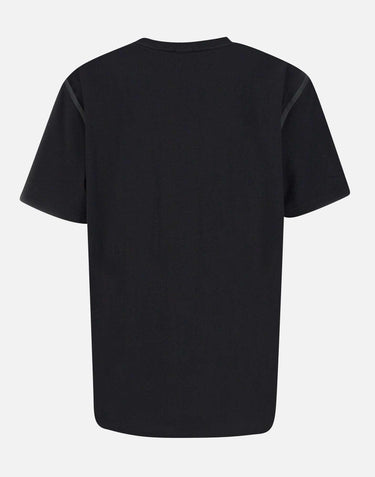 T-shirt Boss uomo "Tee tape" in cotone stretch 50531230 001 BOSS 