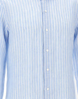 Camicia in lino a righe LIU02P0154037U 0001 BARBA 