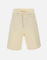 "Le short baggy Rayhures" BS147 CO188OFFWHITE DROLE DE MONSIEUR 