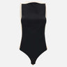 "Illusion Satin Bodysuit" 225JBD139TA0007 B067 COURREGES 