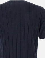 T-shirt in cotone e viscosa 102421 043 KANGRA 