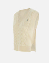 Gilet "Classics" in lana e cashmere 211949994 002 POLO RALPH LAUREN 