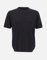 Maglia a maniche corte in misto seta e cotone 300421 013 KANGRA 