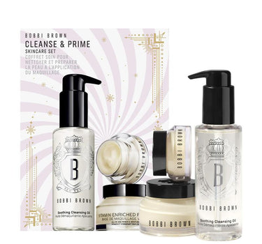 "Cleanse & Prime Skincare Set" 100ml + 50ml + 15ml H5GSY50000 100/50/15ML BOBBI BROWN 