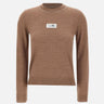 Maglia in misto lana con dettagli a contrasto S52HL0066 M13037130 MM6 MAISON MARGIELA 