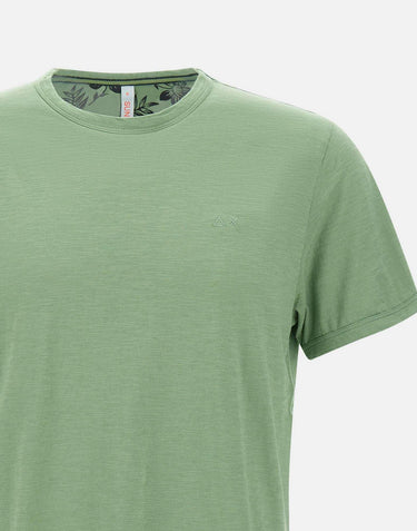 "Round bottom t-shirt" T35118 84 SUN68 