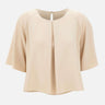 Blusa corta svasata SP1TZ007 1096 KAOS 