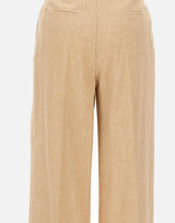 Pantaloni palazzo in misto lino e lana M85PANH06 TES0M047173 ELEVENTY 