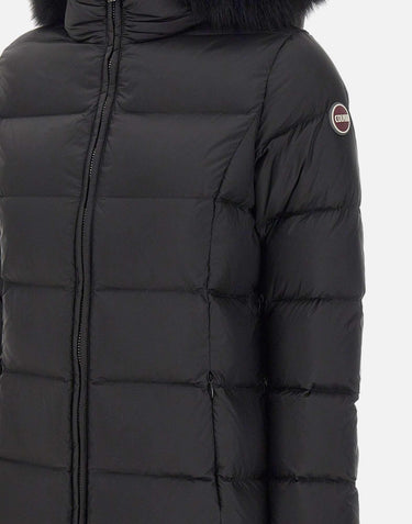 Piumino lungo con pelliccia sintetica 2221F 2YO99 COLMAR ORIGINALS 