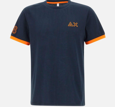 "Piquet logo fluo t-shirt" T35125 07 SUN68 