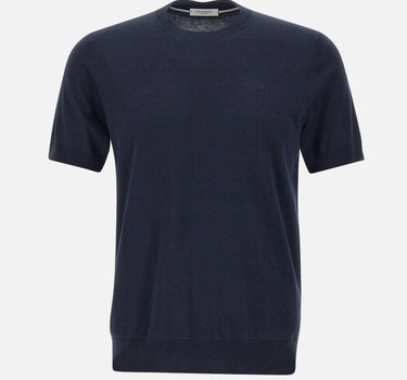 T-shirt in seta e cotone A010 F2006685 PAOLO PECORA 